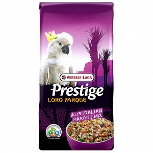 VERSELE-LAGA корм для крупных попугаев Prestige PREMIUM Australian Parrot Loro Parque Mix 15 кг (замена 421995)
