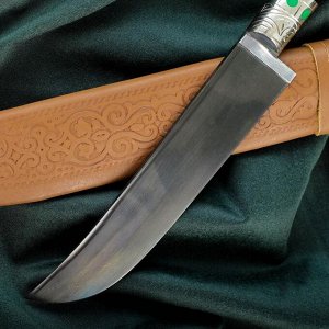 Нож Пчак Шархон - рукоять эбонит, клинок 17см