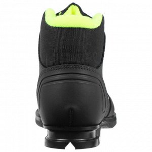 Ботинки лыжные TREK Soul Comfort 1 NN75, цвет чёрный, лого лайм неон, размер 38