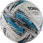 Мяч футбольный Torres Junior 5 Super HS №5 ПУ ручн сш 4 слоя 16 пан бело-голуб-сер