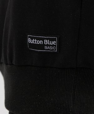 Черный свитшот Button Blue