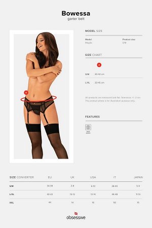 BOWESSA Garter belt Пояс для чулок