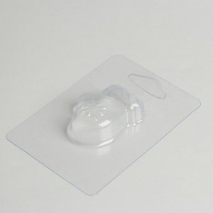 Пластиковая форма для мыла «Варежка» 5.5х4.3 см