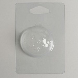 Пластиковая форма для мыла «Ёлочный шар»