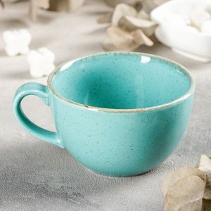 Чашка чайная Turquoise, 340 мл, цвет бирюзовый