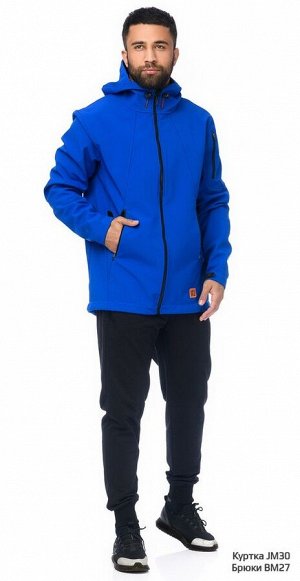Куртка Куртка из утепленной плащевки на молнии с капюшоном, на полочке и рукаве карманы на молнии, по низу рукавов паты. Материал: SOFTSHELL (Софтшелл). Цвет - василек, асфальт, 
хаки милитари, т.сини