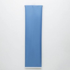 Штора рулонная «Нега», блэкаут, 60?180 см, цвет синий