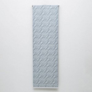 Штора рулонная «Мгла», блэкаут, 60?180 см, цвет серый