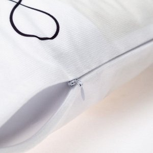Чехол на подушку  "Эстетика" 40 х 40 см, 100% п/э