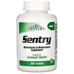 21st Century, Sentry, мультивитаминная и мультиминеральная добавка для взрослых, 300 таблеток