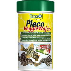 Tetra Pleco Veggie Wafers 100 мл.,корм для травоядных сомиков