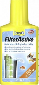 Tetra FilterActive кондиционер для поддержания биологической среды 100 мл