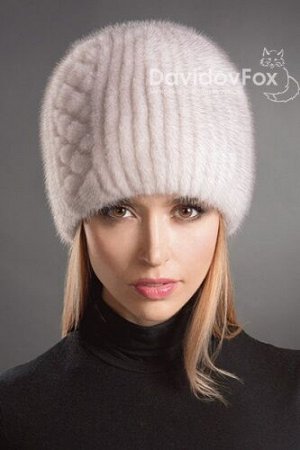 Сноп норка орнамент меланж