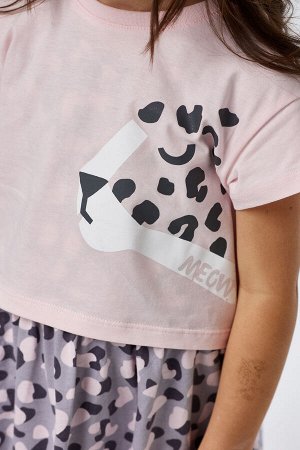 Набор для девочки (сарафан и футболка для девочки)