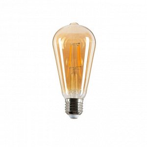 Лампа светодиодная REV LED FILAMENT VINTAGE, ST64, 7 Вт, E27, 2700 K, теплый свет