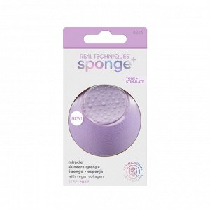 Спонж для нанесения уходовых средств Real Techniques Sponge+ Miracle Skincare Sponge