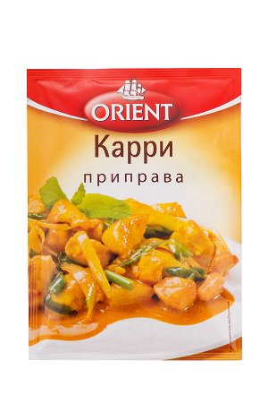 ORIENT  приправа КАРРИ, 20г, пакет, (1 х 25) (# 29),  Австрия (шк 3282)