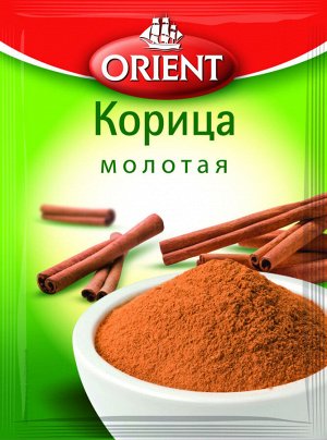 ORIENT  КОРИЦА  молотая, 12г, пакет, (1 х 30) (# 29),  (шк 3121)