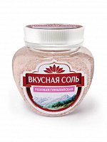 ВКУСНАЯ СОЛЬ Гималайская розовая пищевая 400г (1х6) (#20) Россия: (шк 7955)