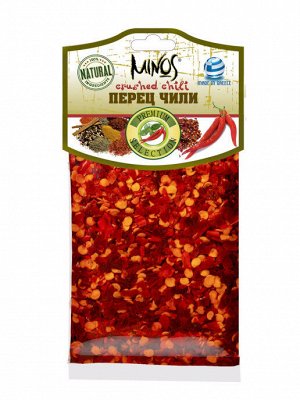 MINOS  Перец ЧИЛИ  60г(1уп х 6бл) (1бл х10шт) (#8) ,  Греция (шк 1193)