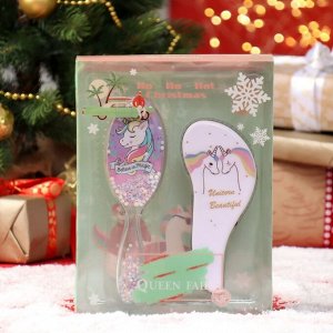 Queen fair Подарочный набор «Christmas Magic», 2 предмета: массажные расчёски, рисунок МИКС