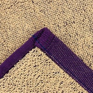 Полотенце махровое Этель "Лев" фиолетовый, 67х130 см, 100% хлопок, 420гр/м2