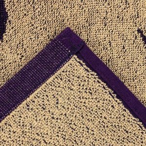Полотенце махровое Этель "Дева" фиолетовый, 67х130 см, 100% хлопок, 420гр/м2