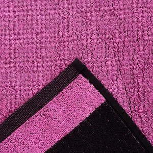 Полотенце махровое Этель "Водолей" розовый, 67х130 см, 420 гр/м2, 100% хлопок
