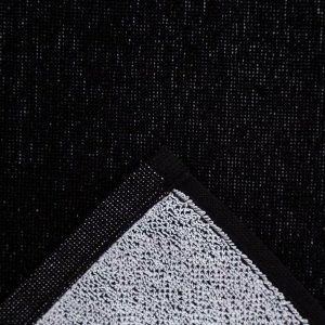 Полотенце махровое Этель "Рак" чёрный, 67х130 см, 420 гр/м2, 100% хлопок