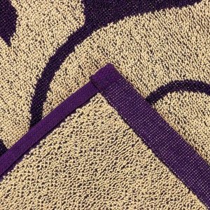 Полотенце махровое Этель "Козерог" фиолетовый, 67х130 см, 100% хлопок, 420гр/м2