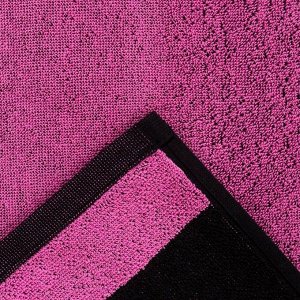 Полотенце махровое Этель "Близнецы" розовый, 67х130 см, 420 гр/м2, 100% хлопок