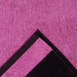 Полотенце махровое Этель "Весы" розовый, 67х130 см, 420 гр/м2, 100% хлопок