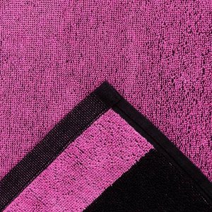 Полотенце махровое Этель "Рыбы" розовый, 67х130 см, 420 гр/м2, 100% хлопок
