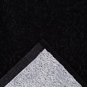 Полотенце махровое Этель &quot;Скорпион&quot; чёрный, 67х130 см, 420 гр/м2, 100% хлопок
