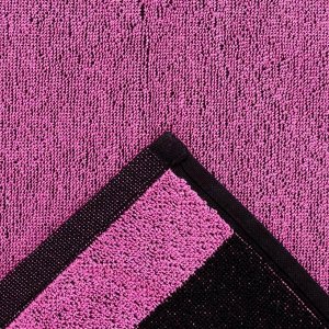 Полотенце махровое Этель "Скорпион" розовый, 67х130 см, 420 гр/м2, 100% хлопок