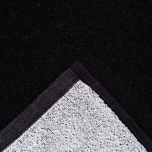 Полотенце махровое Этель "Весы" чёрный, 67х130 см, 420 гр/м2, 100% хлопок