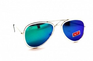 Распродажа солнцезащитные очки R 3026-1 белый прозрачный сине-зеленый