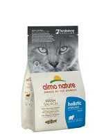 Сухой корм Almo Nature для кастрированных кошек Лосось и рис. 2 кг. Холистик. Италия