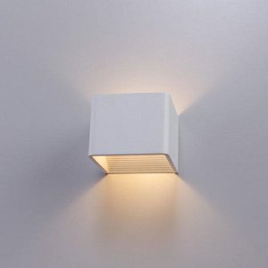 Бра SCATOLA, 5Вт LED, 3000К, 300лм, цвет белый