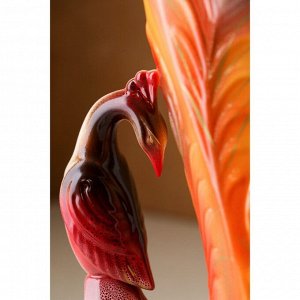 Ваза керамическая "Феникс", настольная, разноцветная, 35 см