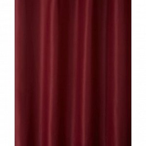 Штора портьерная "Этель" 200х250, цвет бордовый, блэкаут, 100% п/э