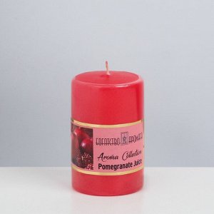 Свеча ароматическая "Гранатовый сок", 4?6 см, в коробке
