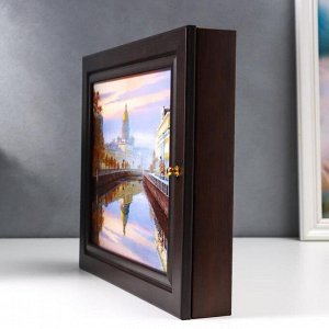 Ключница "Исаакиевский собор" 26х31 см венге