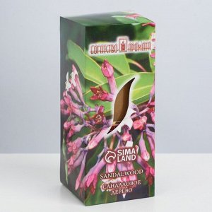 Свеча ароматическая "Сандаловое дерево", 4?6 см, в коробке
