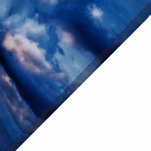 Картина модульная на подрамнике "Лазурные небеса" 125х80 см (1-25х80; 2-25х70; 2-25х63)