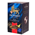 чай RICHARD &#039;ROYAL ENGLISH BREAKFAST&#039; 25 пакетиков 1/12