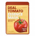 Тканевая маска с томатной эссенцией FARM STAY REAL TOMATO ESSENCE MASK