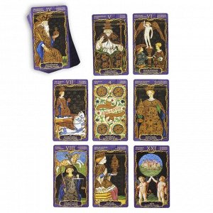 Подарочный набор карт Таро «Висконти-Сфорца», 78 карт, 16+