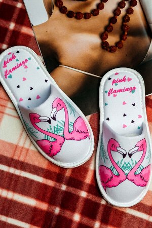 Тапки Фламинго женские