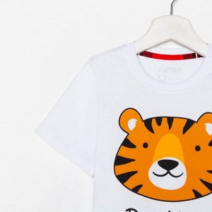 Пижама детская для мальчика KAFTAN "Tiger" Brother р.32 (110-116)